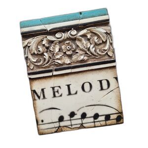 Sid Dickens Original Collectible "Melody" Memory Tile Item T-138 Retired 2008